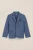 WE Fashion – Jongens slim fit blazer met stretch – Slim Fit – Blauw –