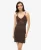 Superdry Vrouwen Gehaakte Cami Mini-jurk Bruin