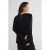 Summum Woman Top Hammered Viscose Black
