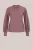 WE Fashion – Dames jersey T-shirt met gouden accenten – Regular fit – Mauve – Viscose –
