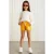 Jerseyshort met tekstprint