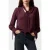 French Connection Eden Ggt Ls Tie Nk Blouse Burgundy Red