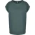 Urban Classics Dames/Dames Verlengd Schouder T-Shirt (Fles groen)