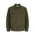 JACK & JONES CORE relaxed fit overshirt – donkergroen