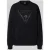 Guess Sweatshirt met ronde hals en labelstitching