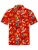Hawaiihemdshop.de Overhemd ‘Hawaiihemd “Flower Parrots”‘  lichtrood