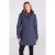 Mountain Warehouse Dames/Dames Cloudburst Textured Waterdichte Jas (Marine)