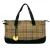 Tweedelige Haymarket Check Canvas Tote