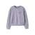 NAME IT KIDS sweater met tekst – lila