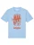 Watapparel Shirt ‘Sardines Portugal’  lichtblauw / donkeroranje
