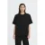 ICHI T-shirt zwart met glitter