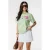 Colourful Rebel gestreept T-shirt groen