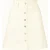Easy Summer Denim mini rok in gebroken wit