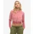 Dames geborduurd velvet zip sweatshirt Superdry