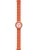 Hip Hop Analoog horloge  oranje / wit