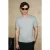 Geribbeld T-shirt met ronde hals
