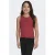 KIDS ONLY GIRL mouwloze top rood met textuur