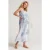 Bella Dahl Tie Shoulder Maxi Tier Dress Galaxy Wash