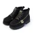 Kickers Hi x Lucy Dames Zwart Laarzen