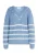 usha Gebreide trui Dames denimblauw