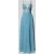 LUXUAR FASHION Avondjurk met kant en met strass-steentjes