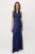 TRENDYOLMİLLA Dames Donkerblauw Effen Maxi Mouwloos Skater Avond & Gala Jurk