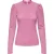 Only onlgenny l/s o-neck structure top j 15343569 pink