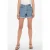 Only Jeansshort ONLVEGA – Jeansshorts met hoge band en omslag