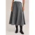 WE Fashion A-lijn midi rok – grijs