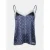 Mucho Gusto Slip top blauw met sleutelprint