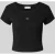 Calvin Klein Jeans Kort T-shirt met labeldetail