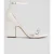 LK Bennett Josephine Bridal Sandal Ivory
