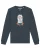Watapparel Sweatshirt ‘ Lama ‘  antraciet / gemengde kleuren