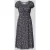 Apricot midi-jurk in all-over look