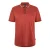 Boss Herenpoloshirt met korte mouwen en contrasterende details (Bruin)