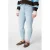 MS Mode high waist skinny jeans light blue denim