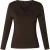 YEST CURVE Guinevra Tops – Chocolate Brown