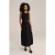 We Fashion Dress Mid Length Black