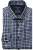Marvelis Performance Overhemd blauw/groen, Ruit