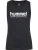 Hummel Sporttop  zwart gemêleerd / wit