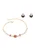 faina Sieraden set  goud / rood / zwart