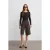 Hoge taille Geknoopte Geweven Tailored Shorts