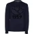 River Woods Mer Round-nk Cf Swt Blue