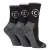Dames Stevige Duurzame Gevoerde Wand socks met Verstevigde Hak en Teen