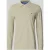 FYNCH-HATTON Regular fit poloshirt met lange mouw met labelstitching