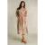 River Woods Multi Paisley V-neck Dress Multi