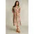 River Woods Multi Paisley V-neck Dress Multi