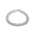Luxenter armband afgewerkt in rhodium – Delsa