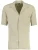 Overhemd Profuomo beige effen linnen zomer casual