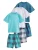 Next Nachtkledij  blauw / aqua / donkerblauw / wit